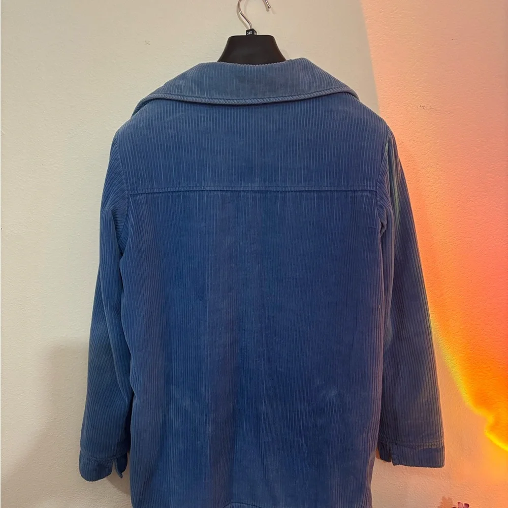 Blair Blue and Gray Sherpa Jacket - Picture 2 of 6